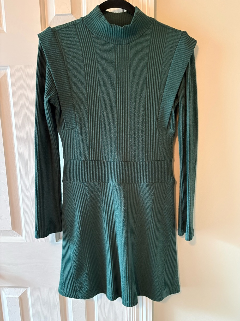 Maeve by Anthropologie Mock-Neck Long Sleeve Sweater Dress